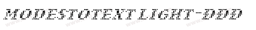 modestotext light字体转换 modestotext light字体转换